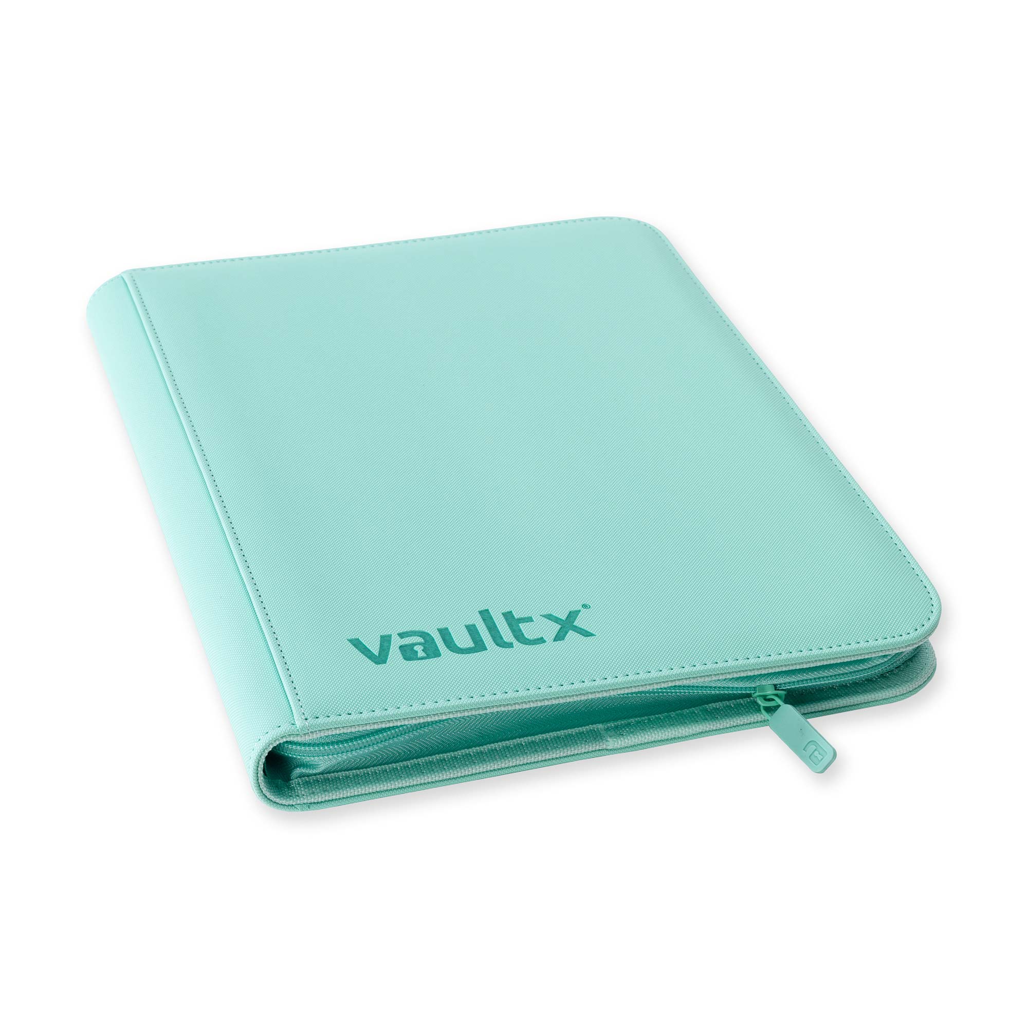 9-Pocket Exo-Tec® Zip Binder Mint Green - Image 4