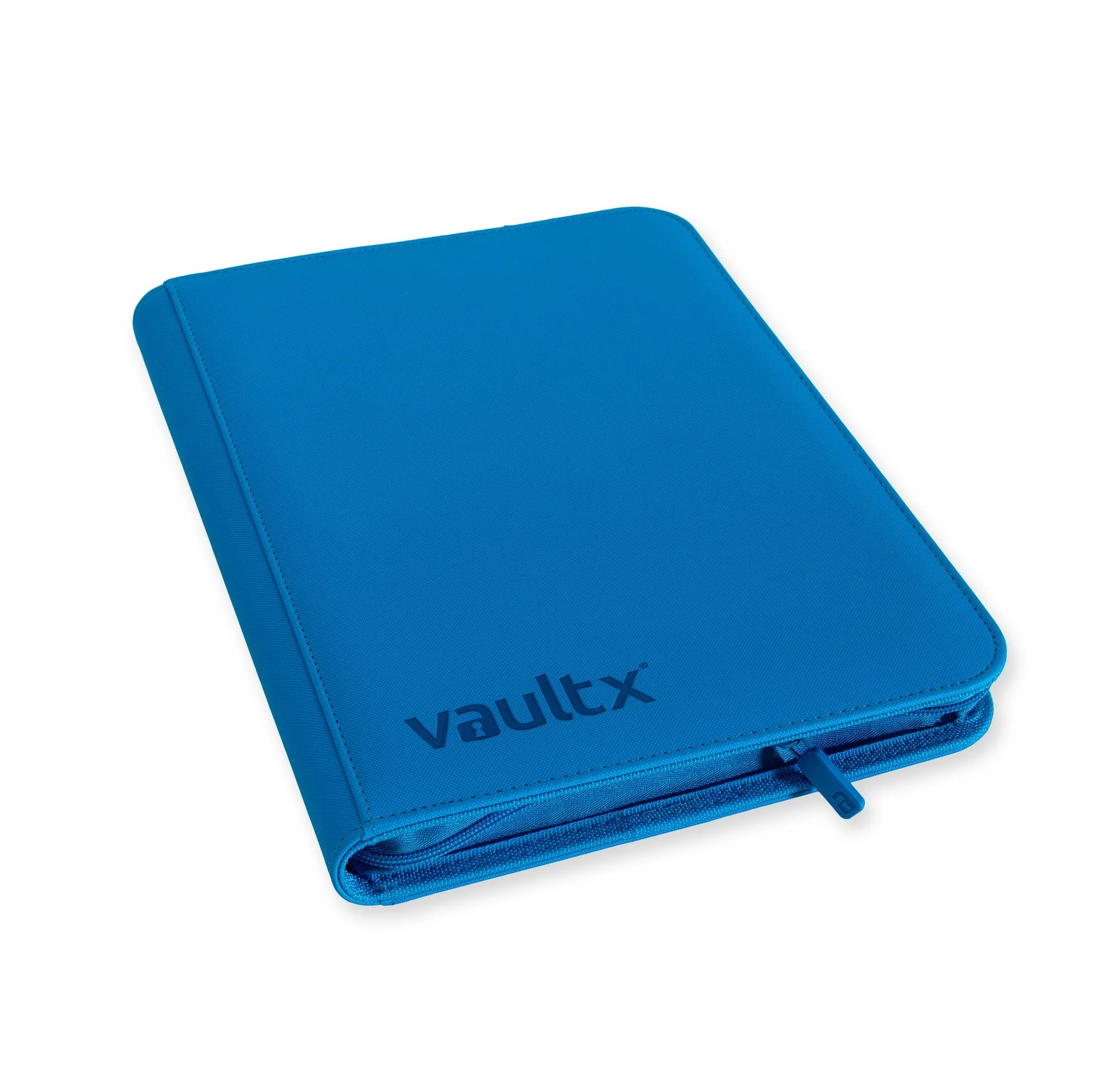 9-Pocket Exo-Tec® Zip Binder Neon Blue - Image 4