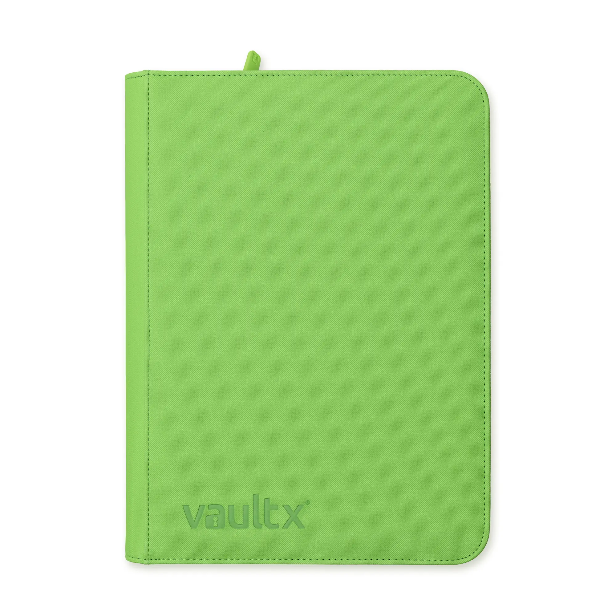 9-Pocket Exo-Tec® Zip Binder Neon Green