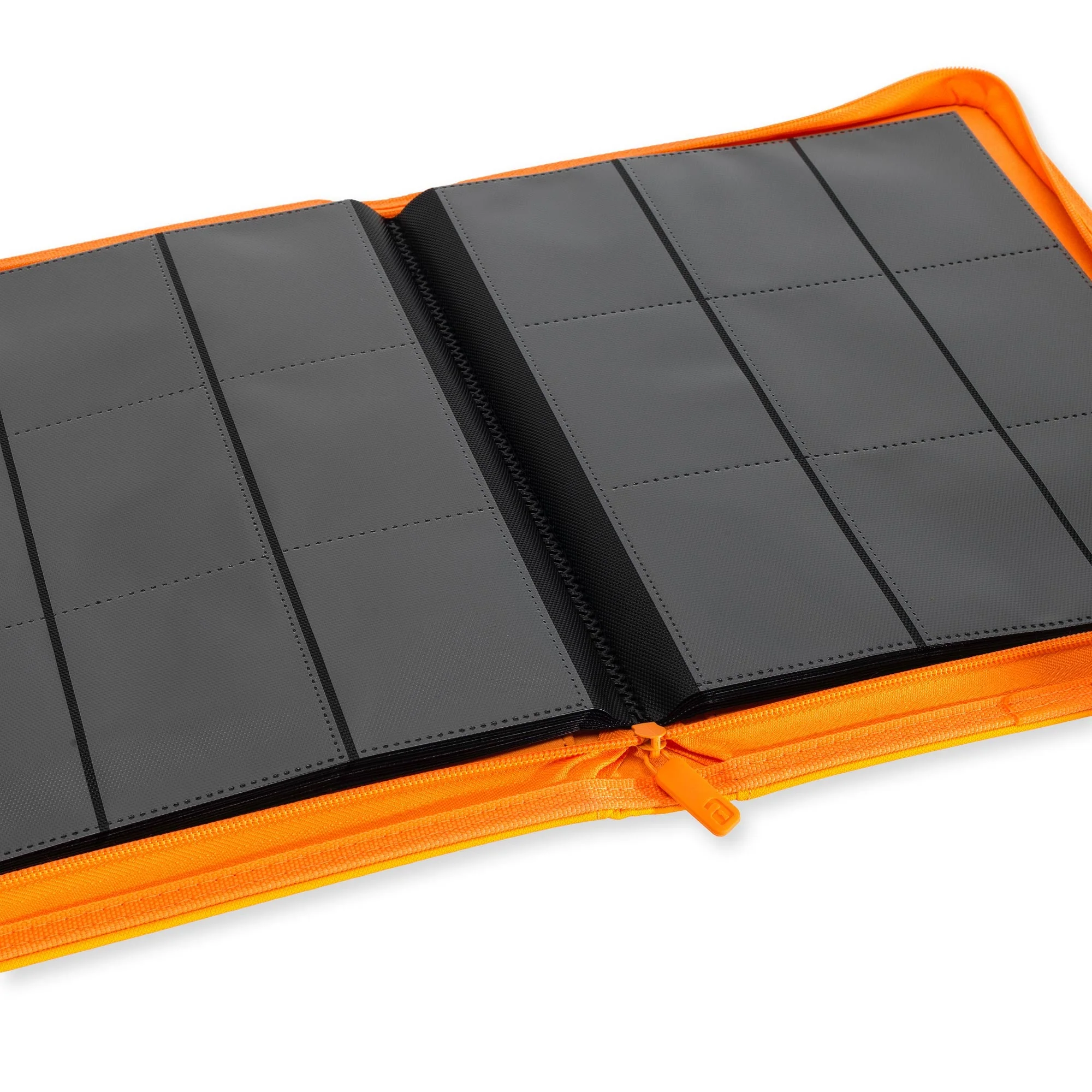 9-Pocket Exo-Tec® Zip Binder Neon Orange - Image 2