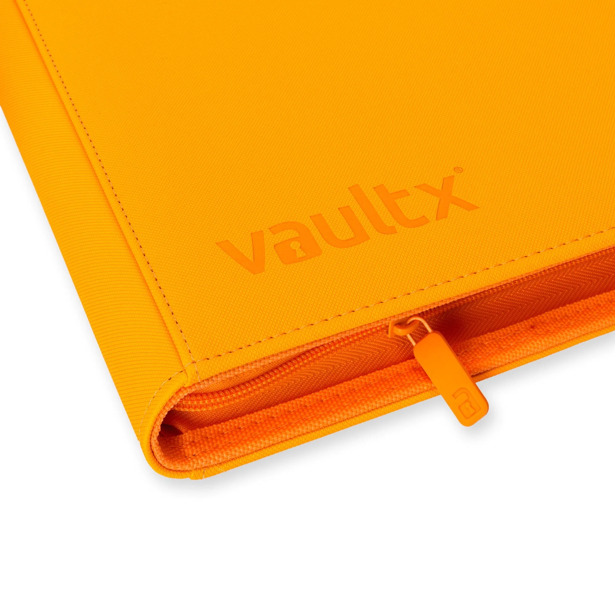 9-Pocket Exo-Tec® Zip Binder Neon Orange - Image 3