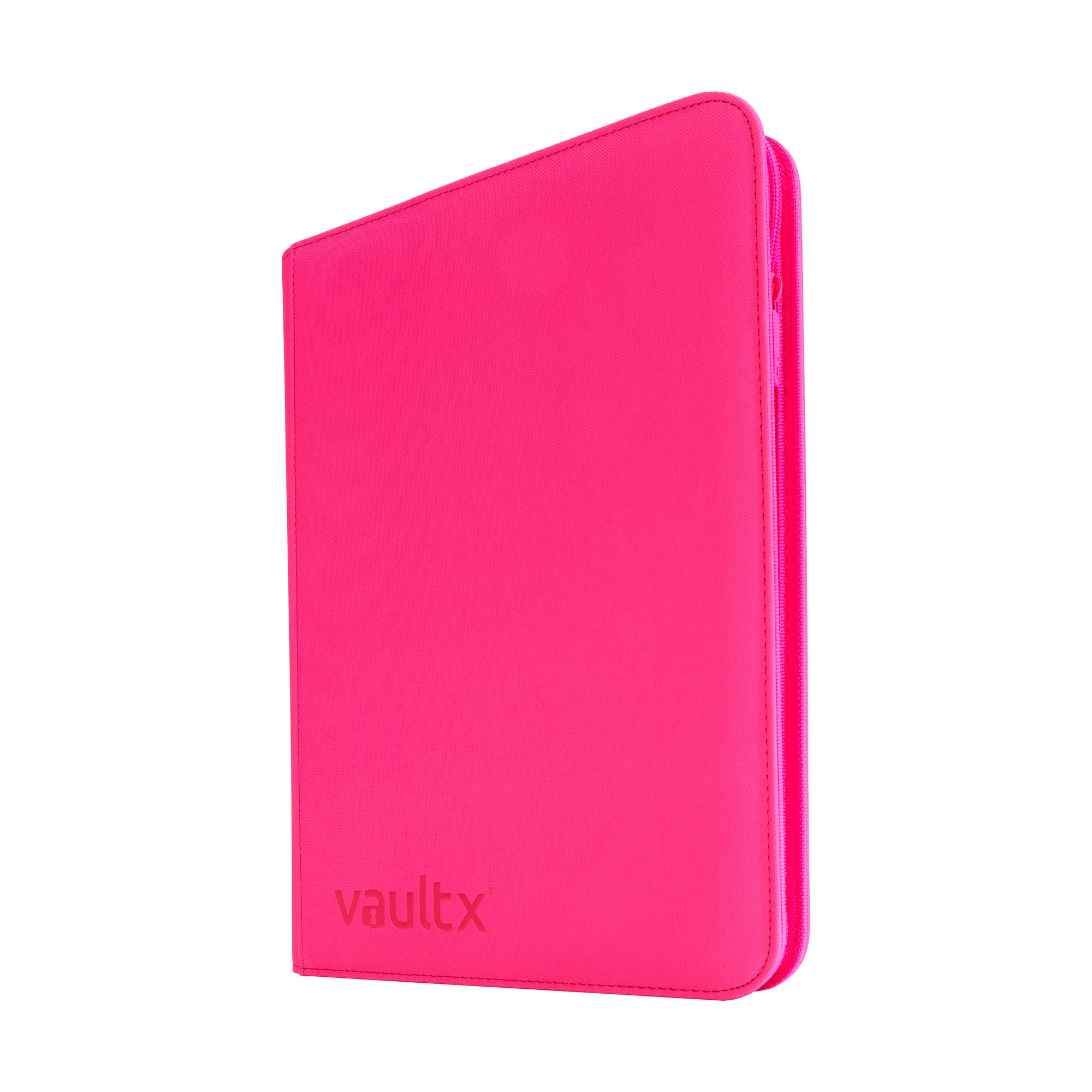 9-Pocket Exo-Tec® Zip Binder Neon Pink - Image 3