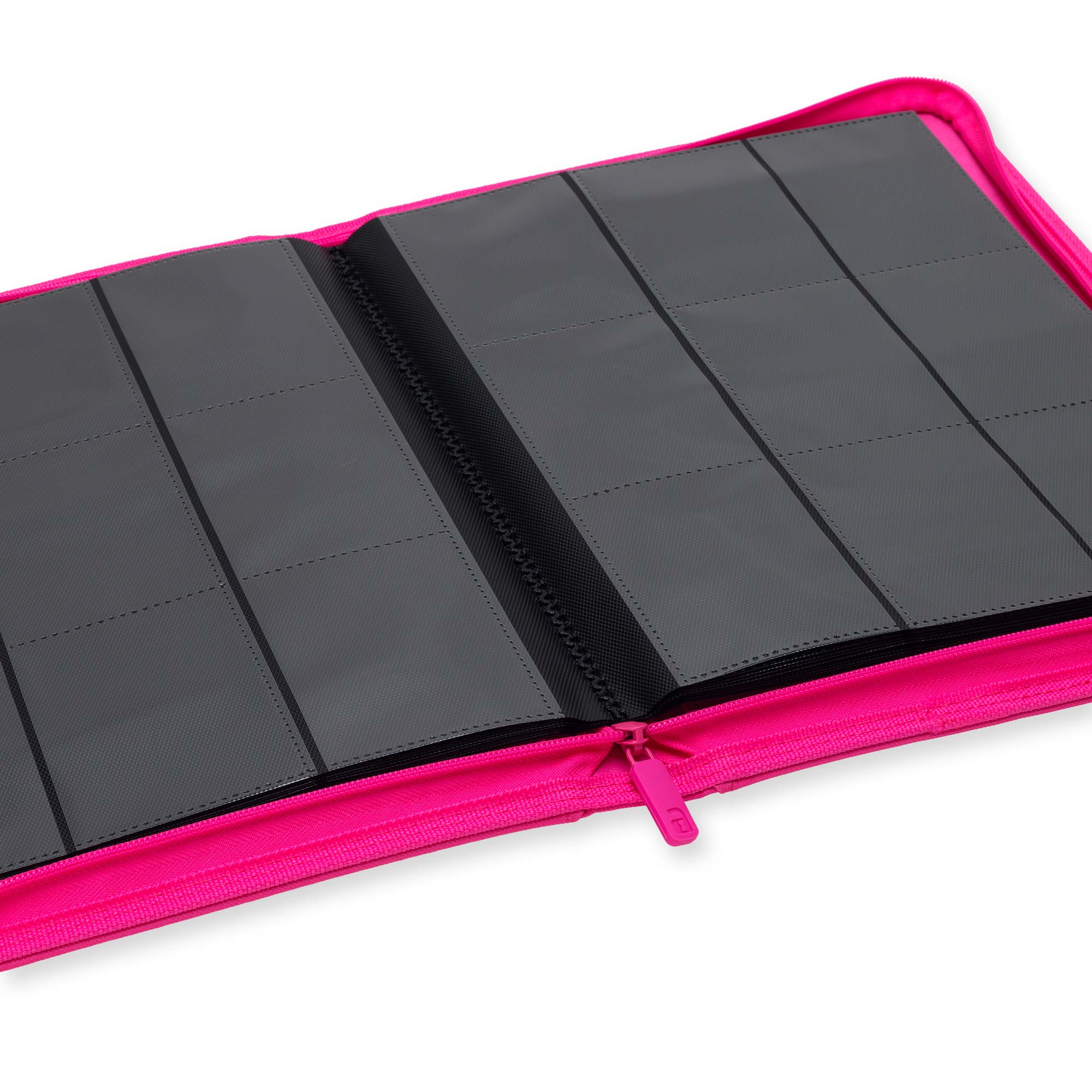 9-Pocket Exo-Tec® Zip Binder Neon Pink - Image 5