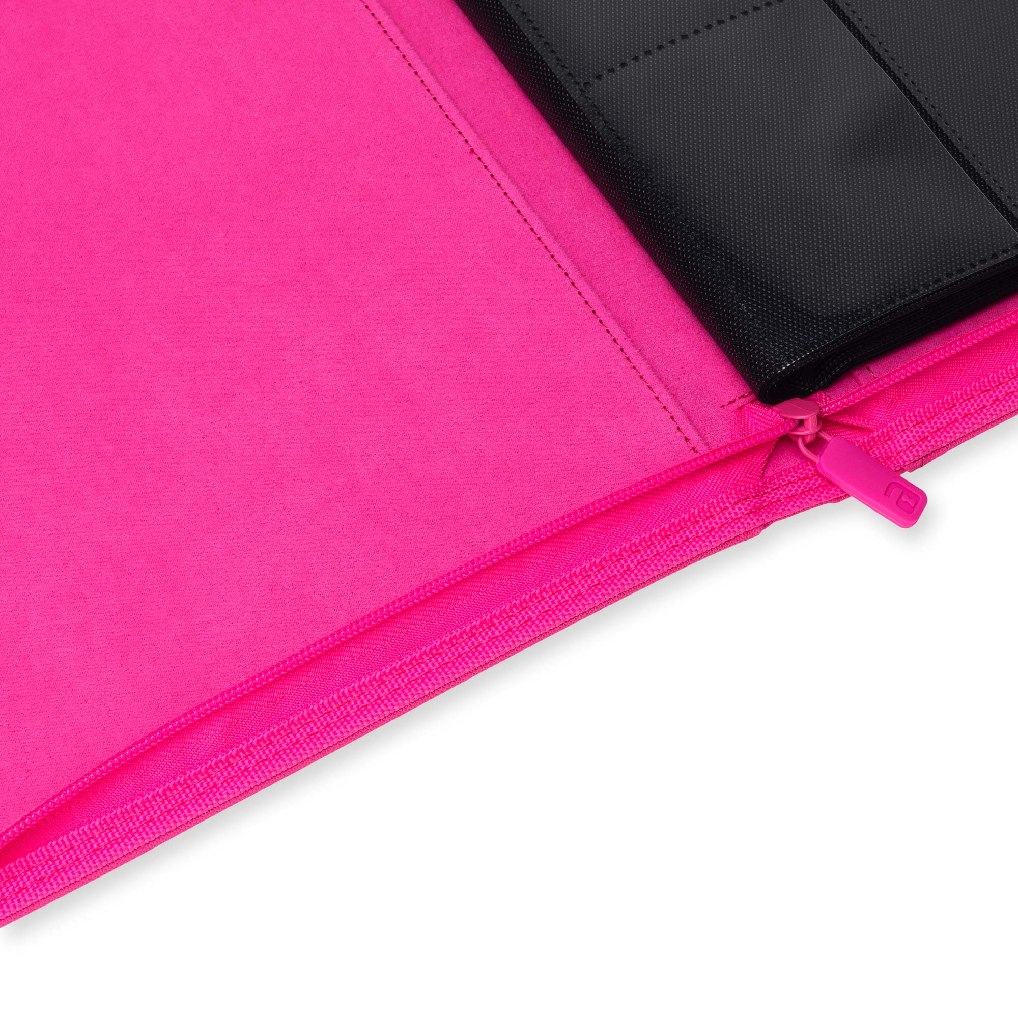 9-Pocket Exo-Tec® Zip Binder Neon Pink - Image 6