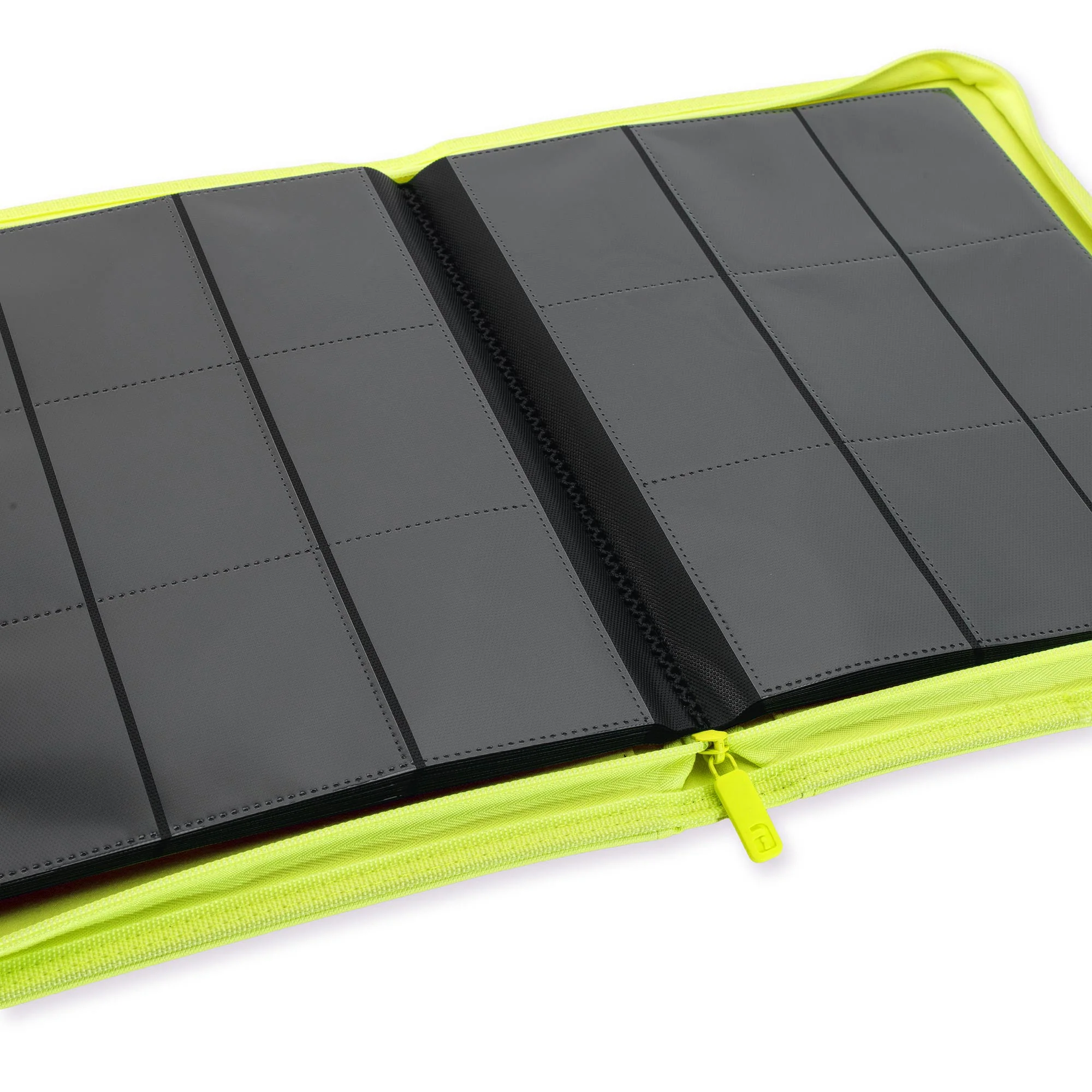 9-Pocket Exo-Tec® Zip Binder Neon Yellow - Image 2