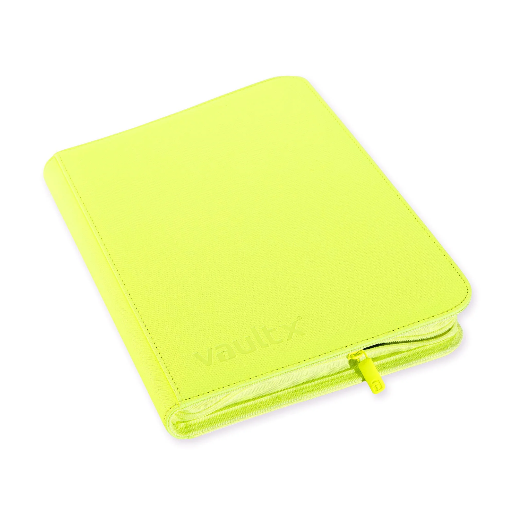 9-Pocket Exo-Tec® Zip Binder Neon Yellow - Image 4