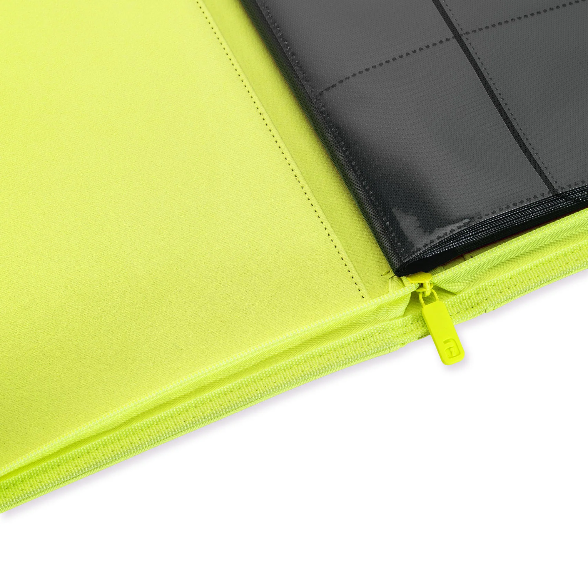 9-Pocket Exo-Tec® Zip Binder Neon Yellow - Image 7