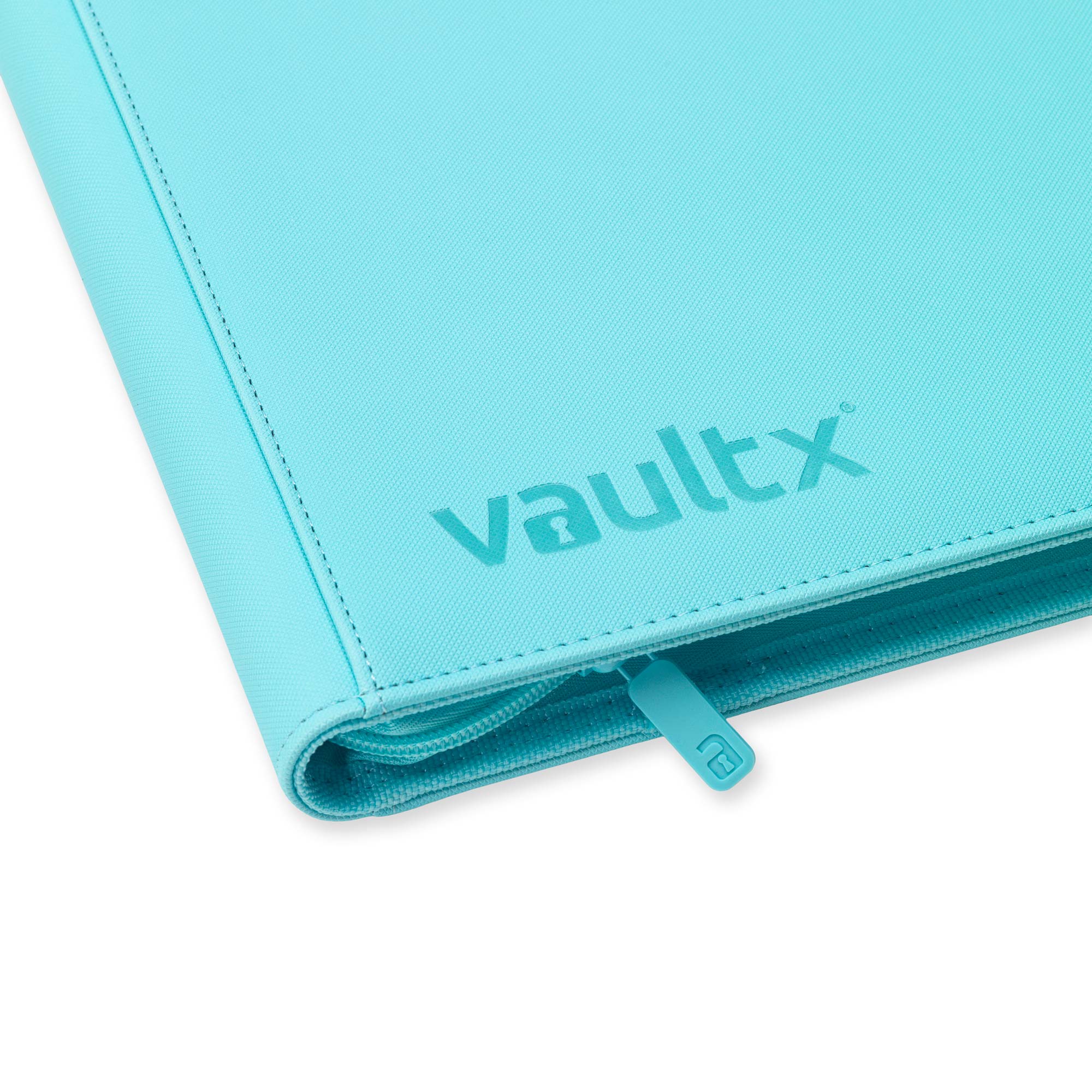9-Pocket Exo-Tec® Zip Binder Pastel Blue - Image 4