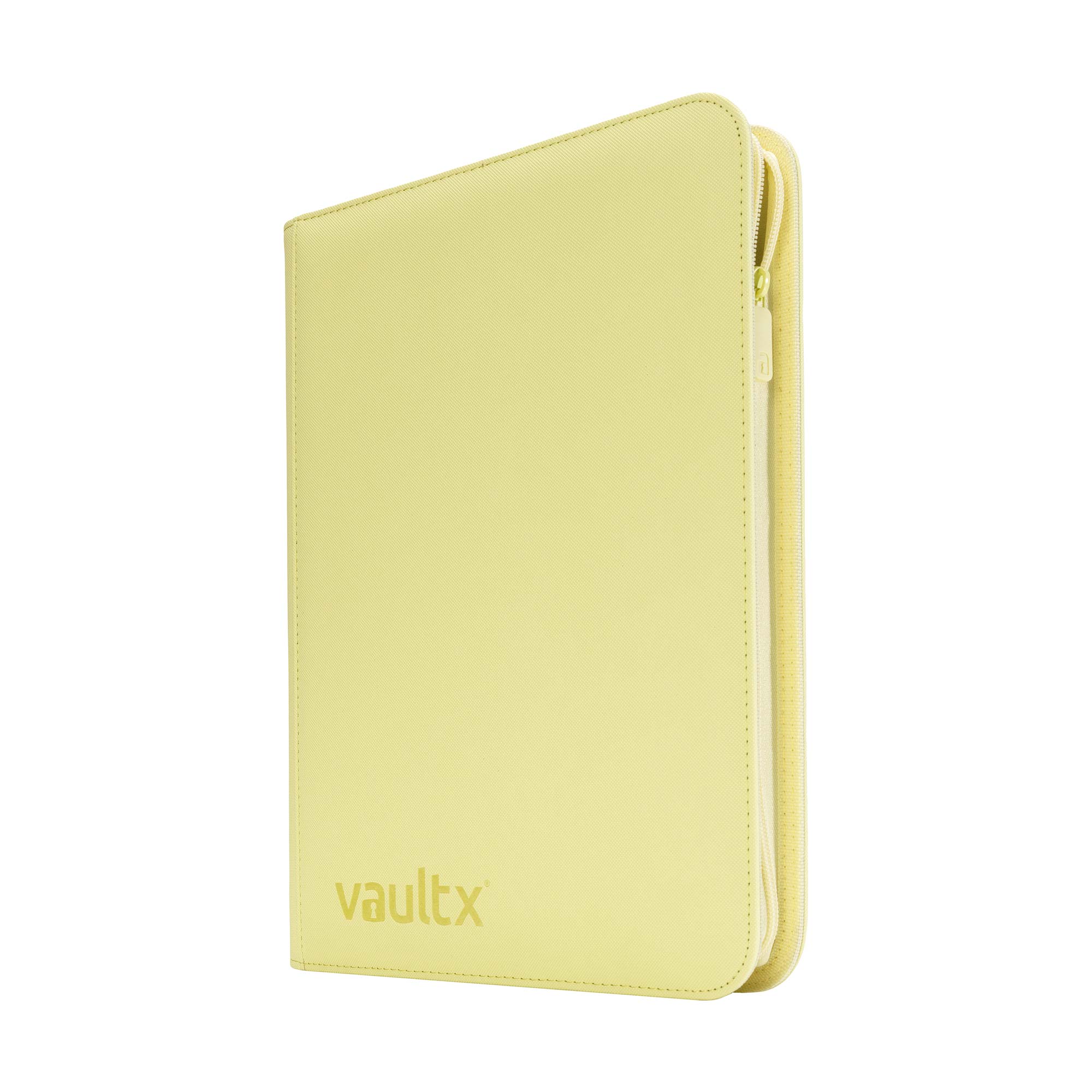 9-Pocket Exo-Tec® Zip Binder Pastel Yellow - Image 3