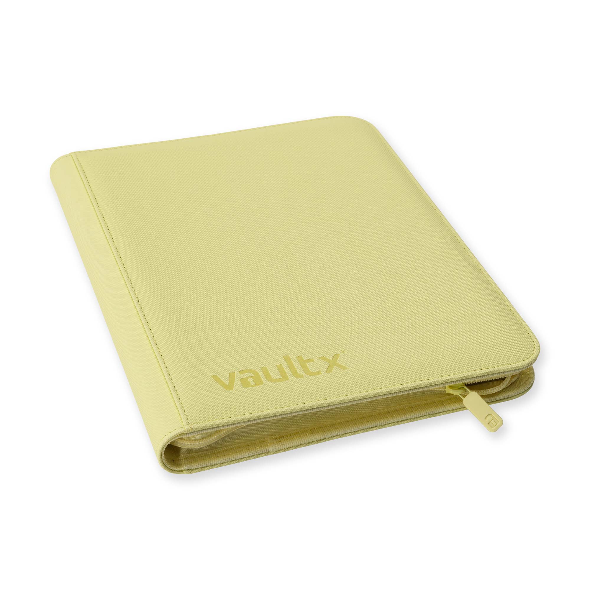 9-Pocket Exo-Tec® Zip Binder Pastel Yellow - Image 5