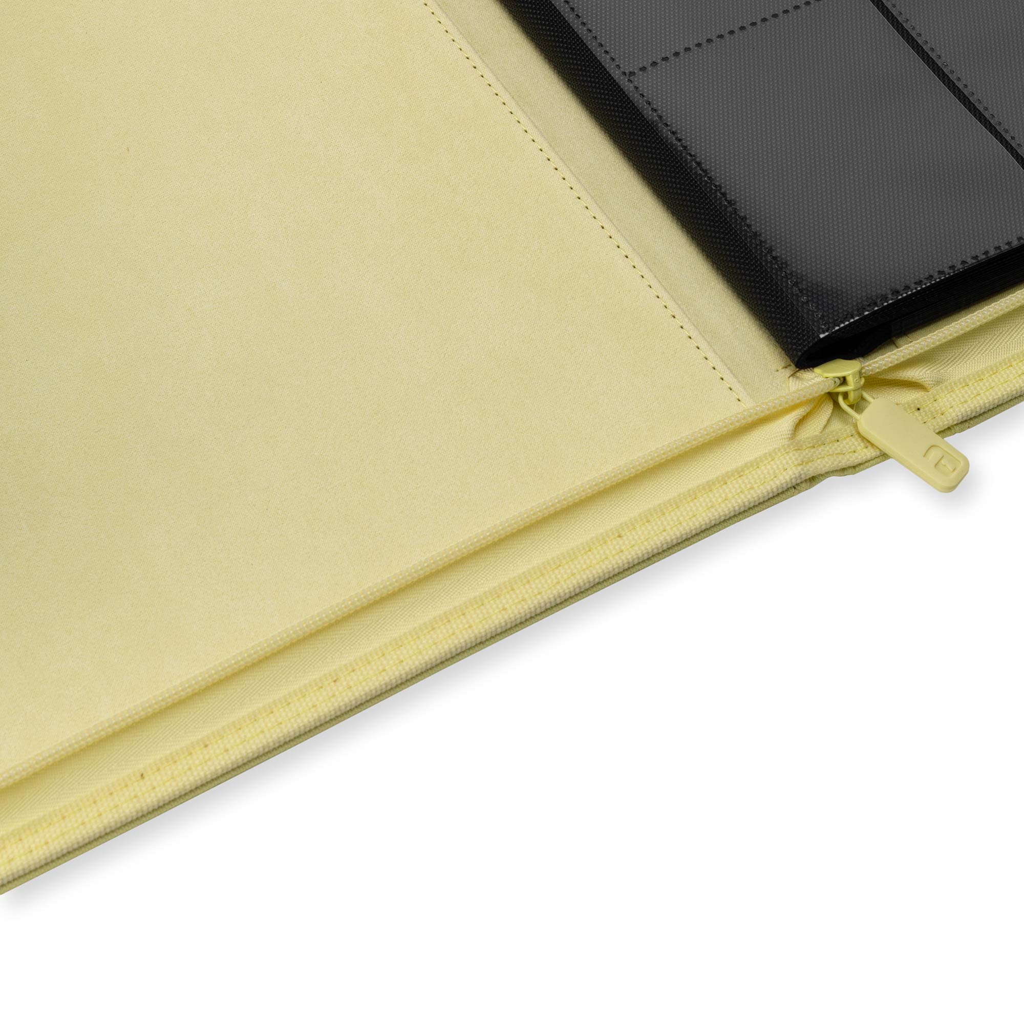 9-Pocket Exo-Tec® Zip Binder Pastel Yellow - Image 6