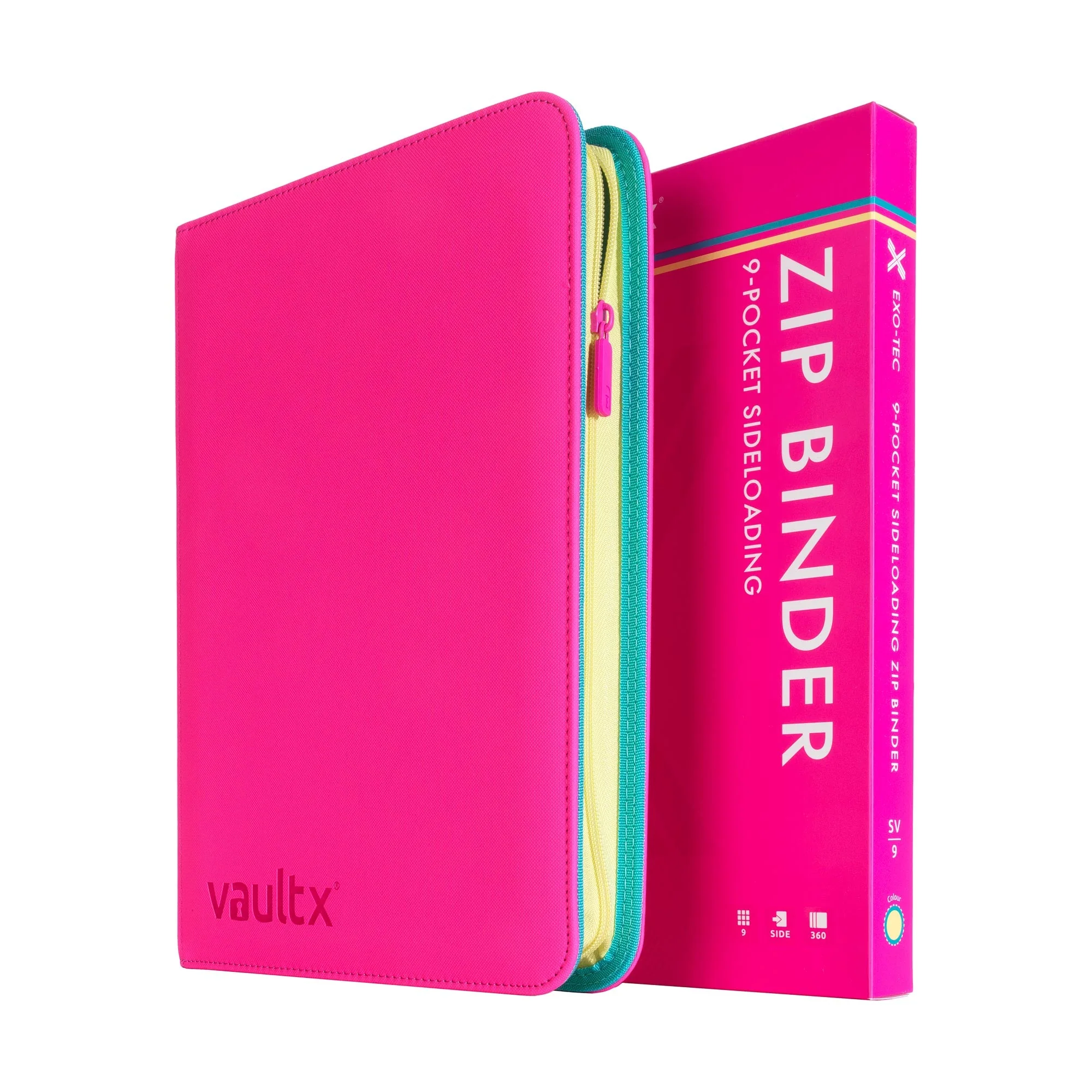 9-Pocket Exo-Tec® Zip Binder SV9 - Image 9